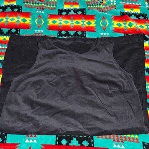 Time and Tru Black Mini Corduroy Dress